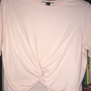 forever 21 shirt with matching pink pants 💕